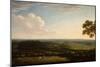 Extensive Wooded Landscape with a Distant View of a Town-William Turner-Mounted Giclee Print