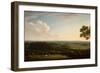 Extensive Wooded Landscape with a Distant View of a Town-William Turner-Framed Premium Giclee Print