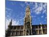 Exterior and Clock Tower of the Neues Rathaus, Munich, Bavaria, Germany-Ken Gillham-Mounted Photographic Print