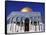 Exterior and Front View of Dome of the Rock-Jim Zuckerman-Framed Stretched Canvas