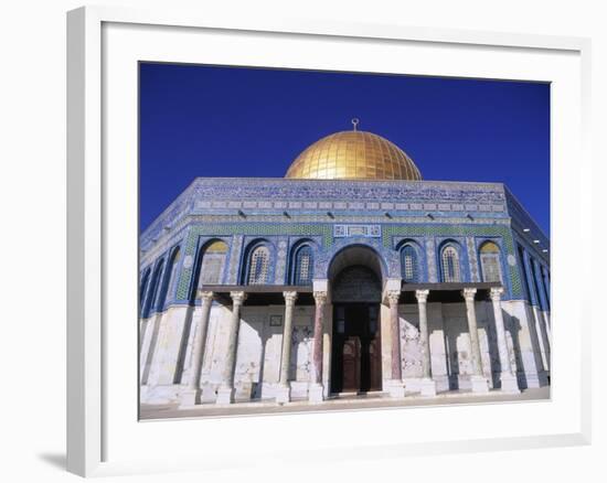 Exterior and Front View of Dome of the Rock-Jim Zuckerman-Framed Photographic Print