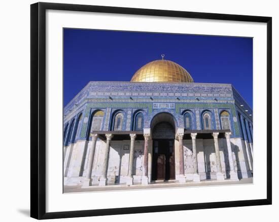 Exterior and Front View of Dome of the Rock-Jim Zuckerman-Framed Photographic Print