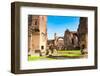 Exterior, Baths of Caracalla, UNESCO World Heritage Site, Rome, Latium (Lazio), Italy, Europe-Nico Tondini-Framed Photographic Print