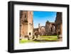 Exterior, Baths of Caracalla, UNESCO World Heritage Site, Rome, Latium (Lazio), Italy, Europe-Nico Tondini-Framed Photographic Print