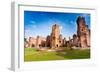 Exterior, Baths of Caracalla, UNESCO World Heritage Site, Rome, Latium (Lazio), Italy, Europe-Nico Tondini-Framed Photographic Print