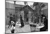 Exterior Cafe Scene, 19th Century-null-Mounted Giclee Print