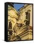 Exterior Detail of Baroque Facade of St. Nicholas Church, Stare Mesto, Czech Republic-Richard Nebesky-Framed Stretched Canvas