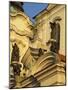 Exterior Detail of Baroque Facade of St. Nicholas Church, Stare Mesto, Czech Republic-Richard Nebesky-Mounted Photographic Print
