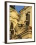 Exterior Detail of Baroque Facade of St. Nicholas Church, Stare Mesto, Czech Republic-Richard Nebesky-Framed Photographic Print