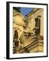 Exterior Detail of Baroque Facade of St. Nicholas Church, Stare Mesto, Czech Republic-Richard Nebesky-Framed Photographic Print