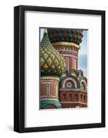 Exterior detail of St. Basil's Cathedral, Red Square, Moscow, Moscow Oblast, Russia-Ben Pipe-Framed Photographic Print