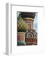 Exterior detail of St. Basil's Cathedral, Red Square, Moscow, Moscow Oblast, Russia-Ben Pipe-Framed Photographic Print