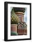 Exterior detail of St. Basil's Cathedral, Red Square, Moscow, Moscow Oblast, Russia-Ben Pipe-Framed Photographic Print