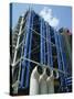 Exterior Detail of the Pompidou Centre, Beaubourg, Paris, France, Europe-Hans Peter Merten-Stretched Canvas