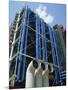 Exterior Detail of the Pompidou Centre, Beaubourg, Paris, France, Europe-Hans Peter Merten-Mounted Photographic Print