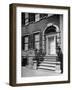 Exterior Facade of the Landmark 19th Century Merchant House with Handsome Wrought-Iron Balustrade-Walter Sanders-Framed Photographic Print
