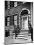 Exterior Facade of the Landmark 19th Century Merchant House with Handsome Wrought-Iron Balustrade-Walter Sanders-Mounted Photographic Print
