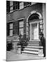 Exterior Facade of the Landmark 19th Century Merchant House with Handsome Wrought-Iron Balustrade-Walter Sanders-Mounted Photographic Print