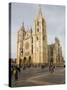 Exterior from the Southwest of the Cathedral, Leon, Castilla Y Leon, Spain, Europe-Nick Servian-Stretched Canvas