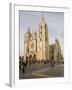 Exterior from the Southwest of the Cathedral, Leon, Castilla Y Leon, Spain, Europe-Nick Servian-Framed Photographic Print