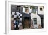 Exterior Kunst Haus Wien Hundertwasser Museum, Vienna, Austria-Neil Farrin-Framed Photographic Print