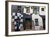 Exterior Kunst Haus Wien Hundertwasser Museum, Vienna, Austria-Neil Farrin-Framed Photographic Print