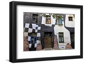 Exterior Kunst Haus Wien Hundertwasser Museum, Vienna, Austria-Neil Farrin-Framed Photographic Print