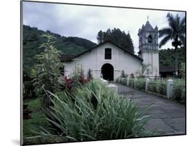 Exterior of 17th Century Catholic Church, Orosi, Costa Rica-Scott T. Smith-Mounted Photographic Print