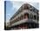 Exterior of a Building with Balconies, French Quarter Architecture, New Orleans, Louisiana, USA-Alison Wright-Stretched Canvas