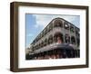 Exterior of a Building with Balconies, French Quarter Architecture, New Orleans, Louisiana, USA-Alison Wright-Framed Photographic Print