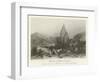 Exterior of a Hindu Temple-Thomas Colman Dibdin-Framed Giclee Print