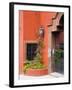 Exterior of a House, San Miguel, Guanajuato State, Mexico-Julie Eggers-Framed Photographic Print