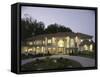 Exterior of a Mansion-null-Framed Stretched Canvas