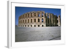 Exterior of a Roman Colosseum, 3rd Century-CM Dixon-Framed Photographic Print