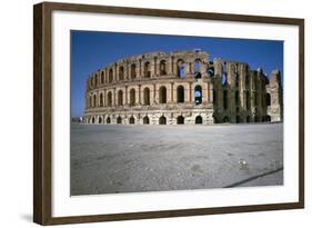 Exterior of a Roman Colosseum, 3rd Century-CM Dixon-Framed Photographic Print