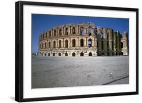 Exterior of a Roman Colosseum, 3rd Century-CM Dixon-Framed Photographic Print
