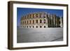 Exterior of a Roman Colosseum, 3rd Century-CM Dixon-Framed Photographic Print