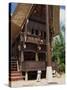 Exterior of a Traditional Decorated Toraja House, Sulawesi, Indonesia, Southeast Asia-Harding Robert-Stretched Canvas