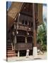 Exterior of a Traditional Decorated Toraja House, Sulawesi, Indonesia, Southeast Asia-Harding Robert-Stretched Canvas