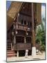 Exterior of a Traditional Decorated Toraja House, Sulawesi, Indonesia, Southeast Asia-Harding Robert-Mounted Photographic Print