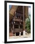 Exterior of a Traditional Decorated Toraja House, Sulawesi, Indonesia, Southeast Asia-Harding Robert-Framed Photographic Print