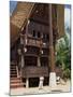 Exterior of a Traditional Decorated Toraja House, Sulawesi, Indonesia, Southeast Asia-Harding Robert-Mounted Photographic Print
