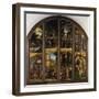 Exterior of a Winged Altar with Eight Scenes Form the Passion of Christ, C. 1524-Hans Holbein the Younger-Framed Giclee Print