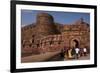 Exterior of Agra Fort, UNESCO World Heritage Site, Agra, Uttar Pradesh, India, Asia-Ben Pipe-Framed Photographic Print