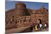 Exterior of Agra Fort, UNESCO World Heritage Site, Agra, Uttar Pradesh, India, Asia-Ben Pipe-Mounted Photographic Print