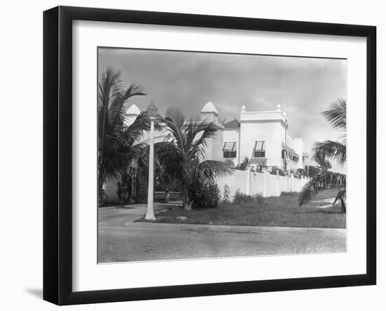 Exterior of Al Capone's Home-null-Framed Photographic Print