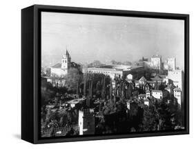 Exterior of Alhambra Palace-Dmitri Kessel-Framed Stretched Canvas