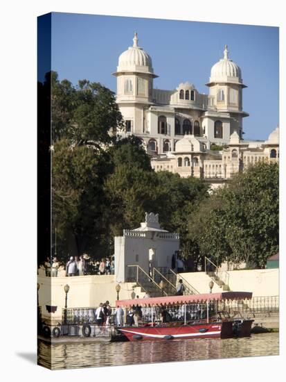 Exterior of an Historic Structure in Udaipur, Rajasthan, India-David H. Wells-Stretched Canvas