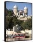 Exterior of an Historic Structure in Udaipur, Rajasthan, India-David H. Wells-Framed Stretched Canvas