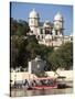 Exterior of an Historic Structure in Udaipur, Rajasthan, India-David H. Wells-Stretched Canvas